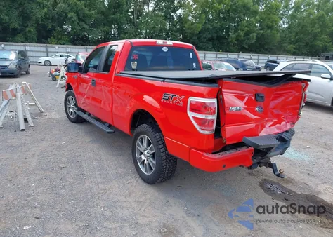 2014 Ford F-150 Stx из США, поврежденный, VIN 1FTFX1EF6EKD09539